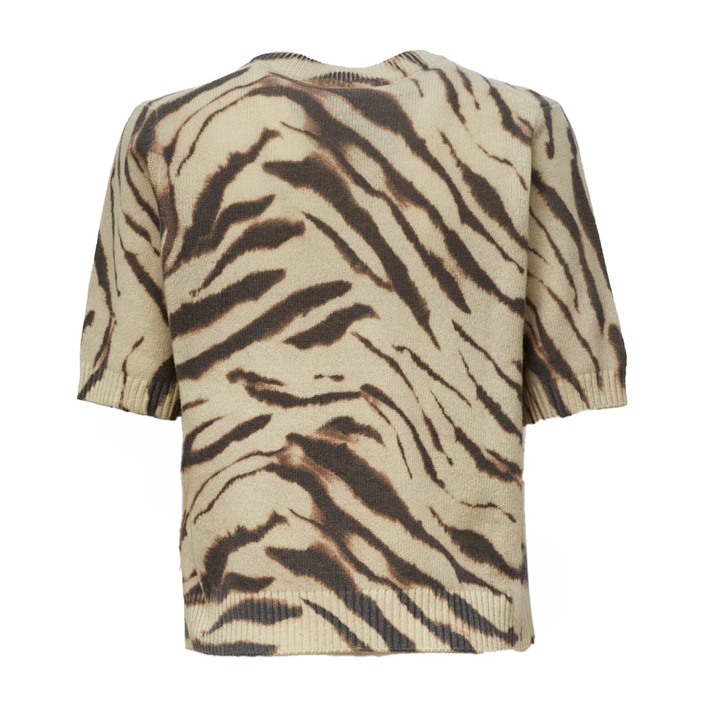 Graphic Wool Printed Tee