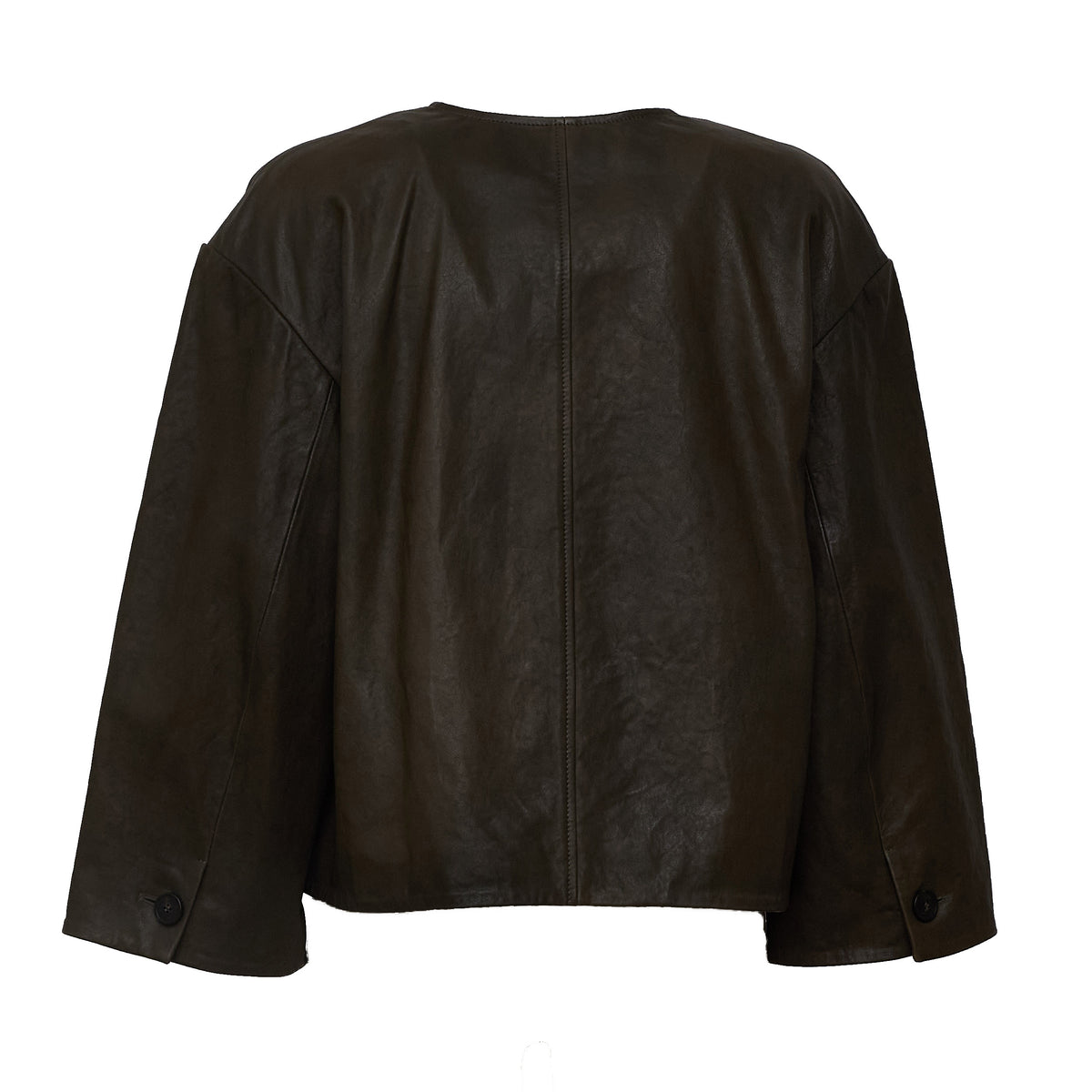 Giacca In Pelle Caliga Nappa Vegetal Wash