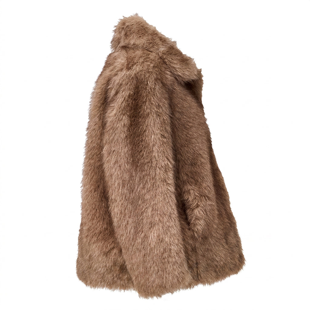 Giubbotto Alce Faux Long Hair