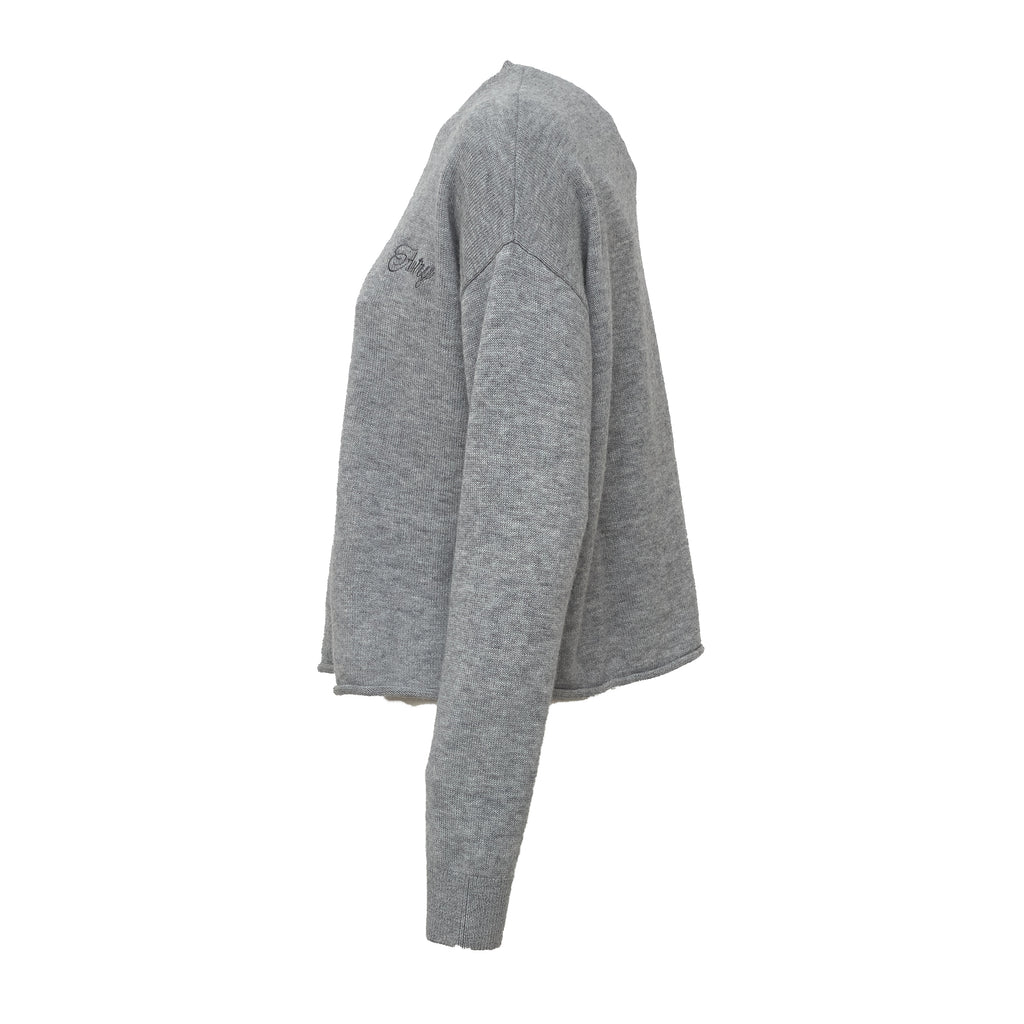 Maglia Girocollo In Lana