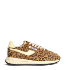 Sneakers Reelwind Low In Pelle, Suede Leopard