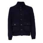 Lambswool Grs Button Lens Sweater