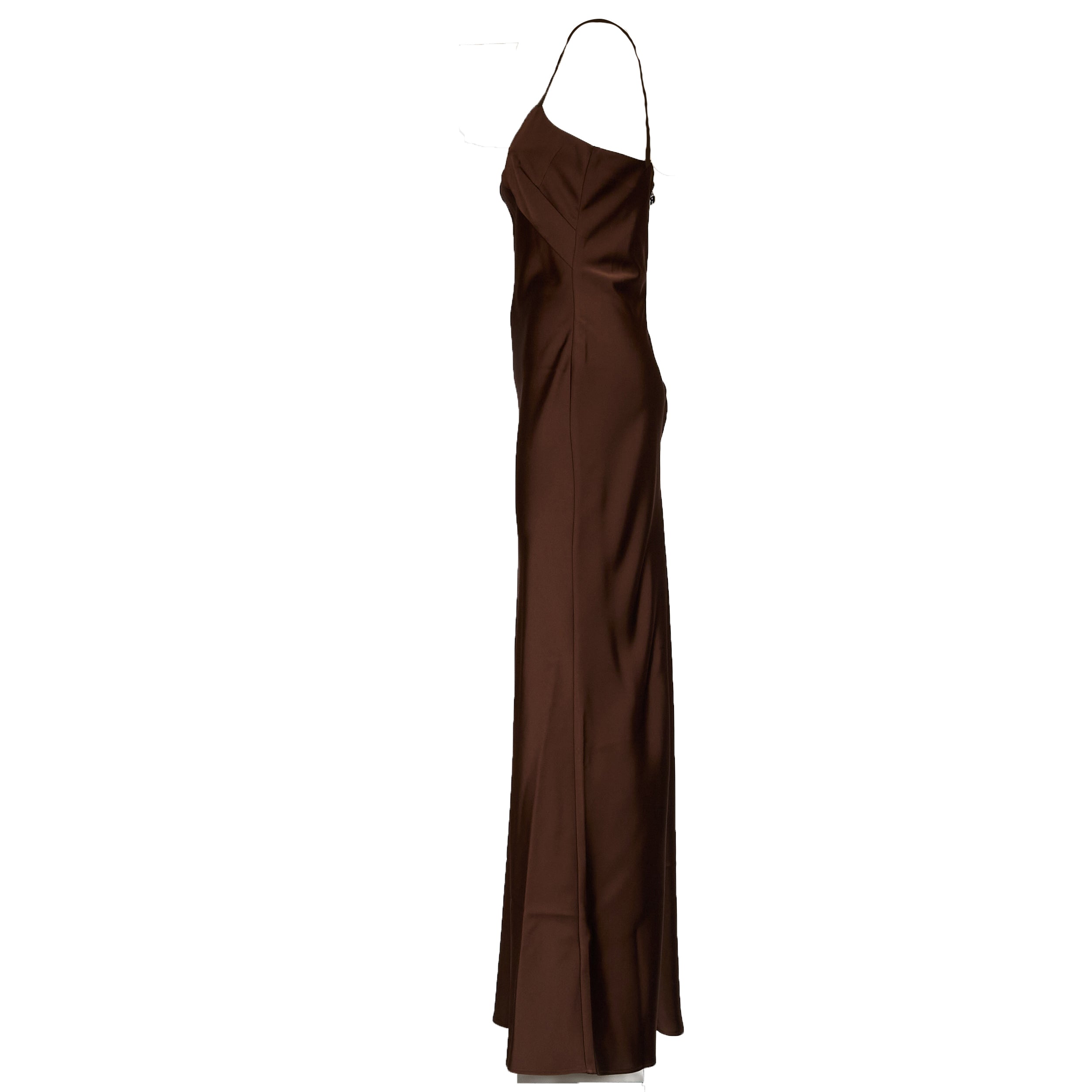 Pina Satin Maxi Slip Dress