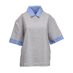 T-Shirt Con Dettagli In Cotrasto