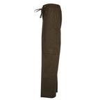 Easy Pant In Popeline Di Cotone Stretch