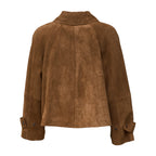 Giacca In Pelle Abito Thick Goat Suede