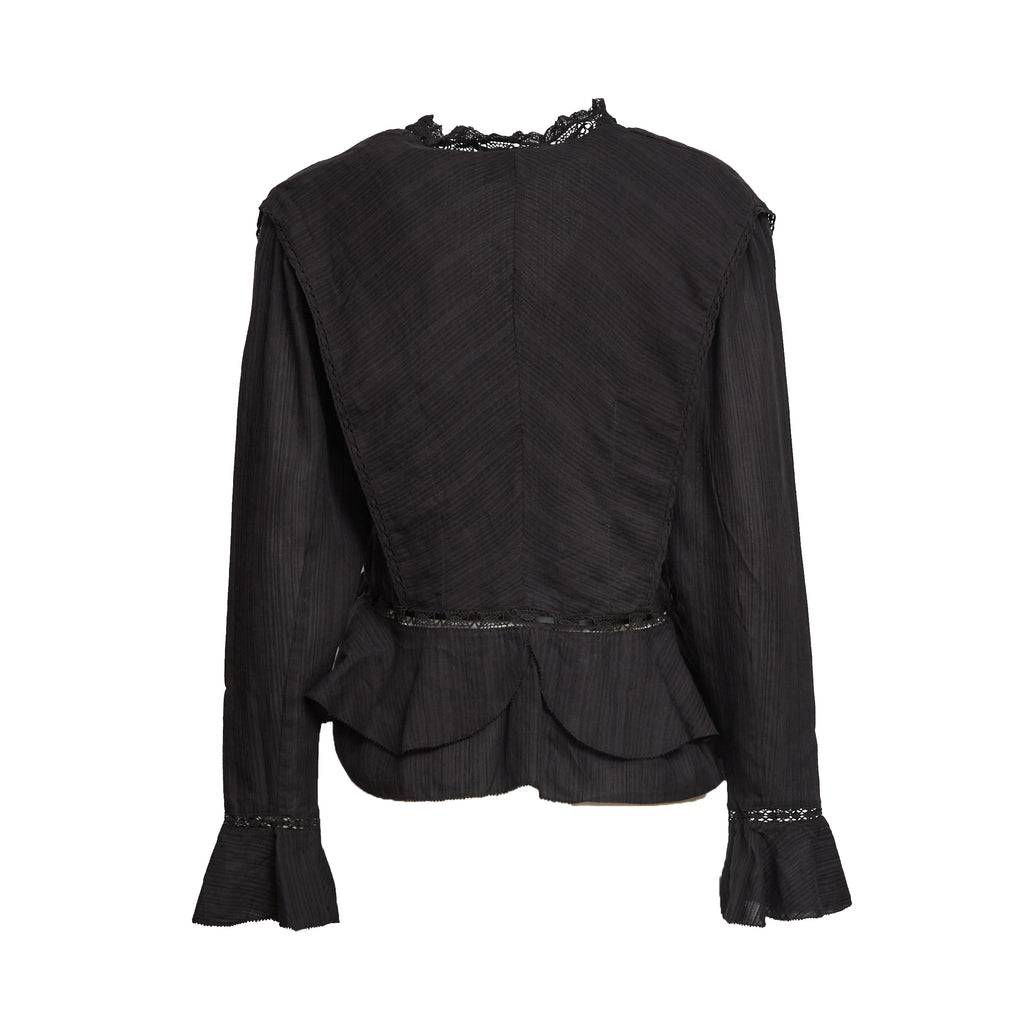 Damienne Frilly Gauze Top