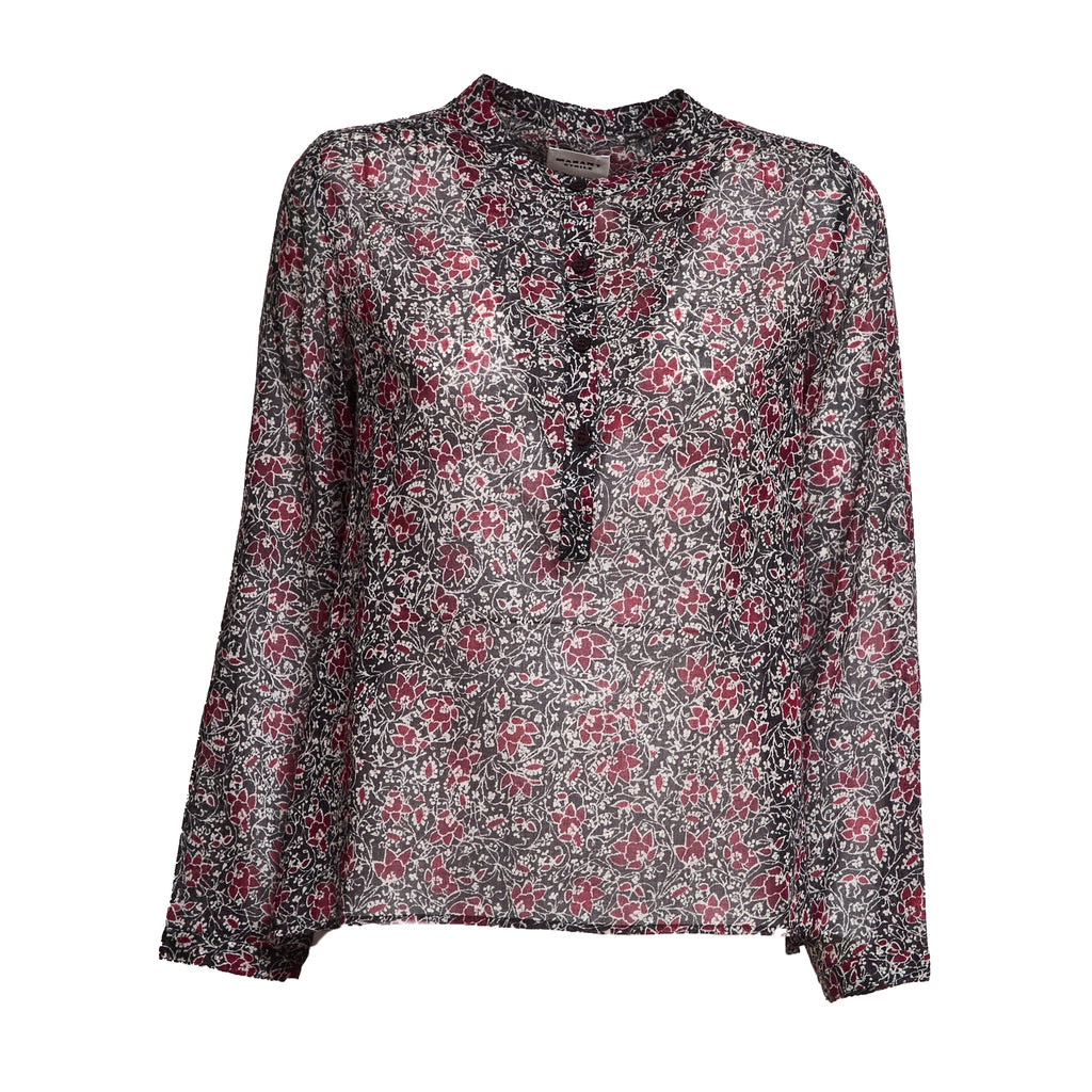 Maria Floral Cotton Top