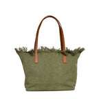 City Bag Mid Fringe Shoulder Bag