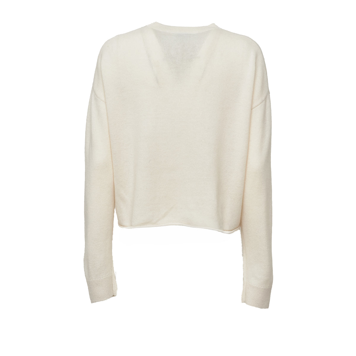 Maglia Girocollo In Lana