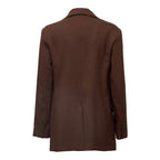 Blazer Asta In Tela Pura Lana