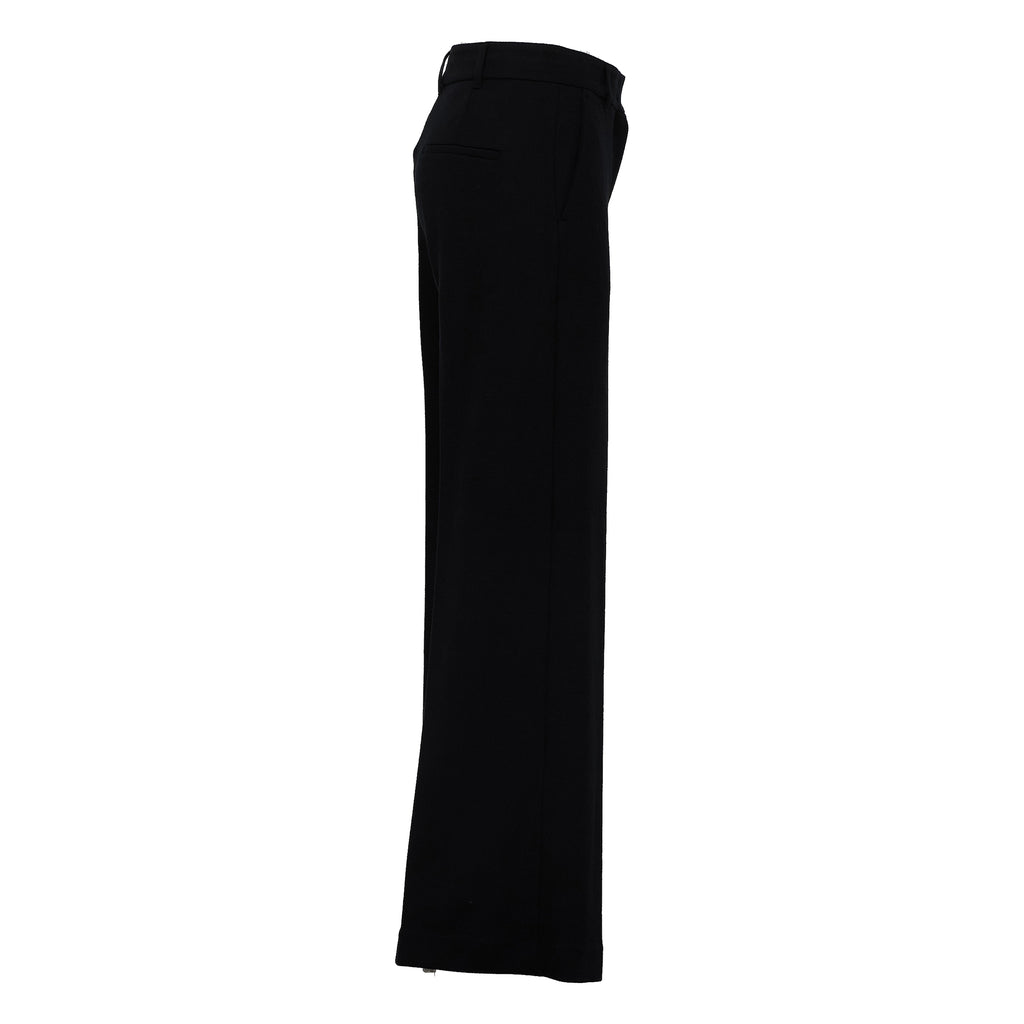 Pantaloni Euforia In Jersey Micropiquet Di Lana, Cotone