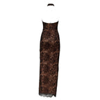 Kasia Lace Halterneck Dress