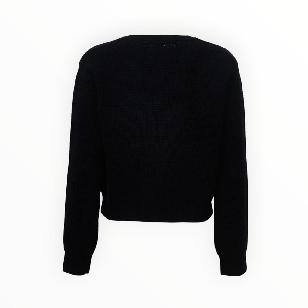 W'S Waffle Knit Merino Sweater
