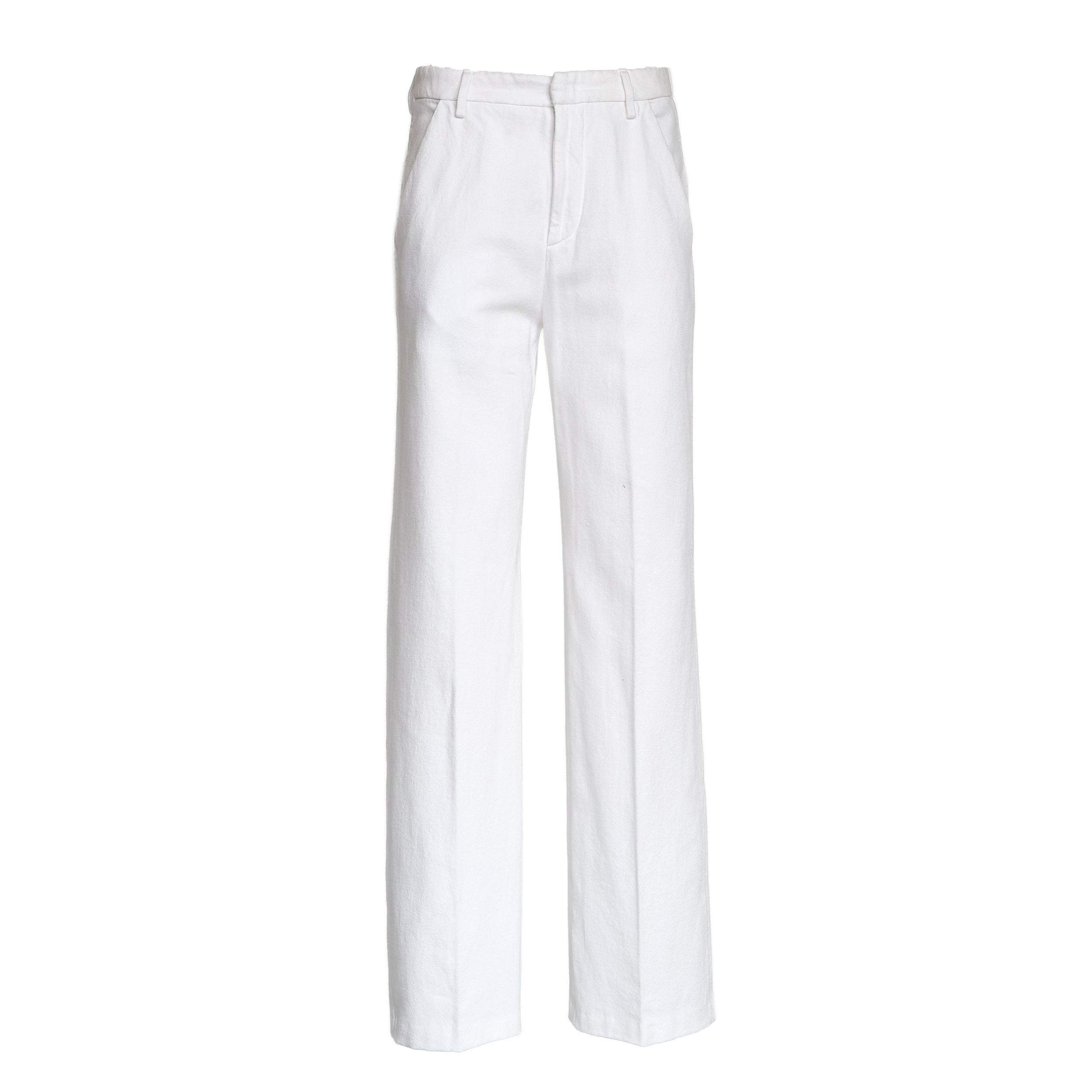 Pantaloni Reina Wide Leg In Bull Fisso 10 1/4 Oz Bluesign