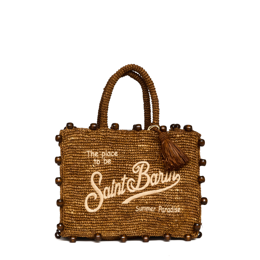 Borsa Colette Raffia Beads