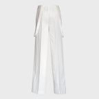 Pantaloni Tecla Wide Leg In Lino Lyocell