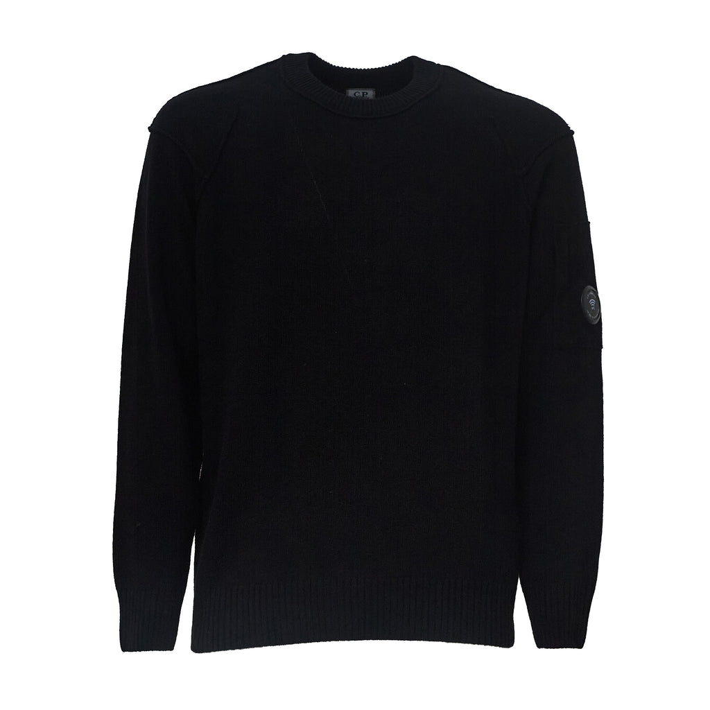 Lambswool Grs Crewneck Lens Sweater