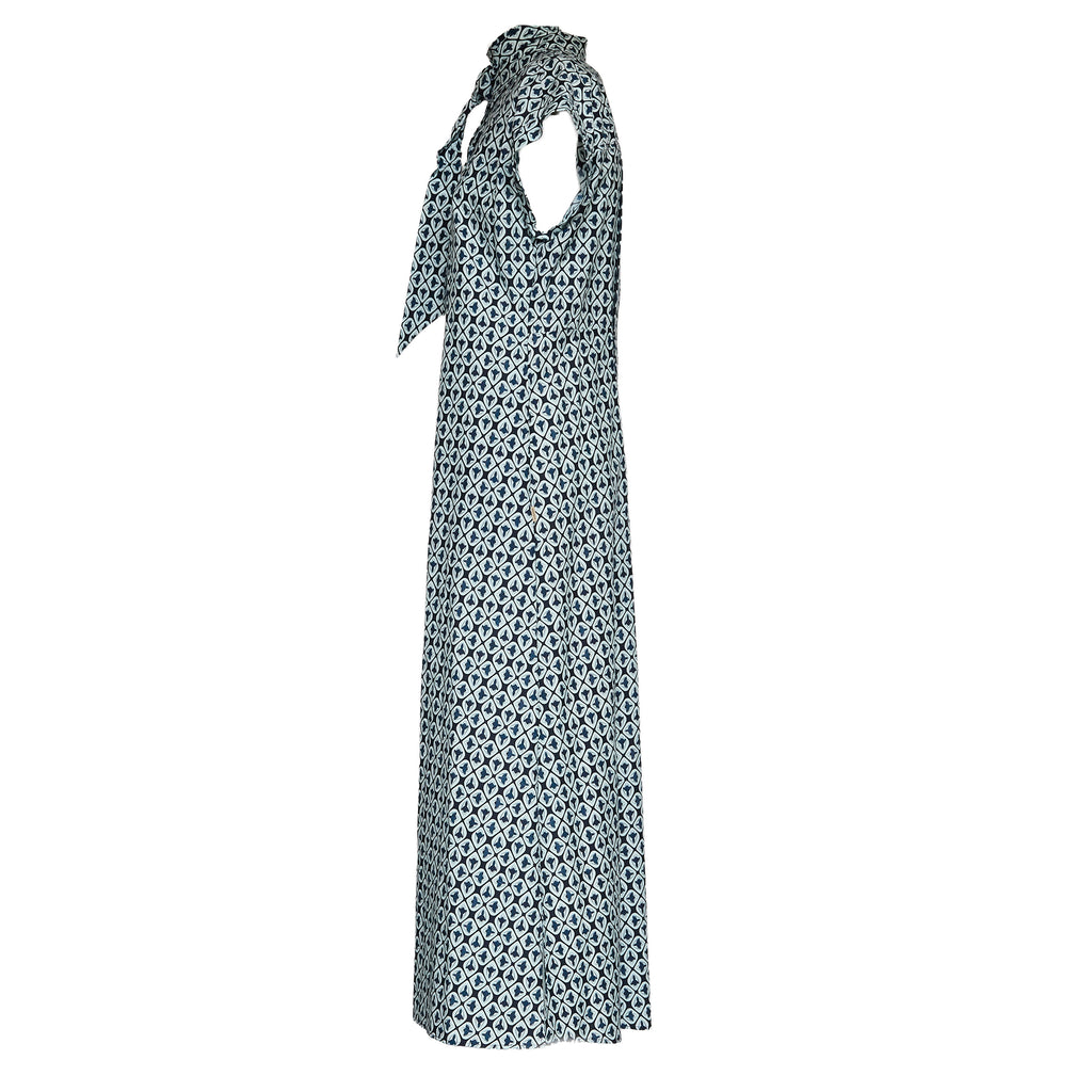 Cotton Viscose Chemisier Dress