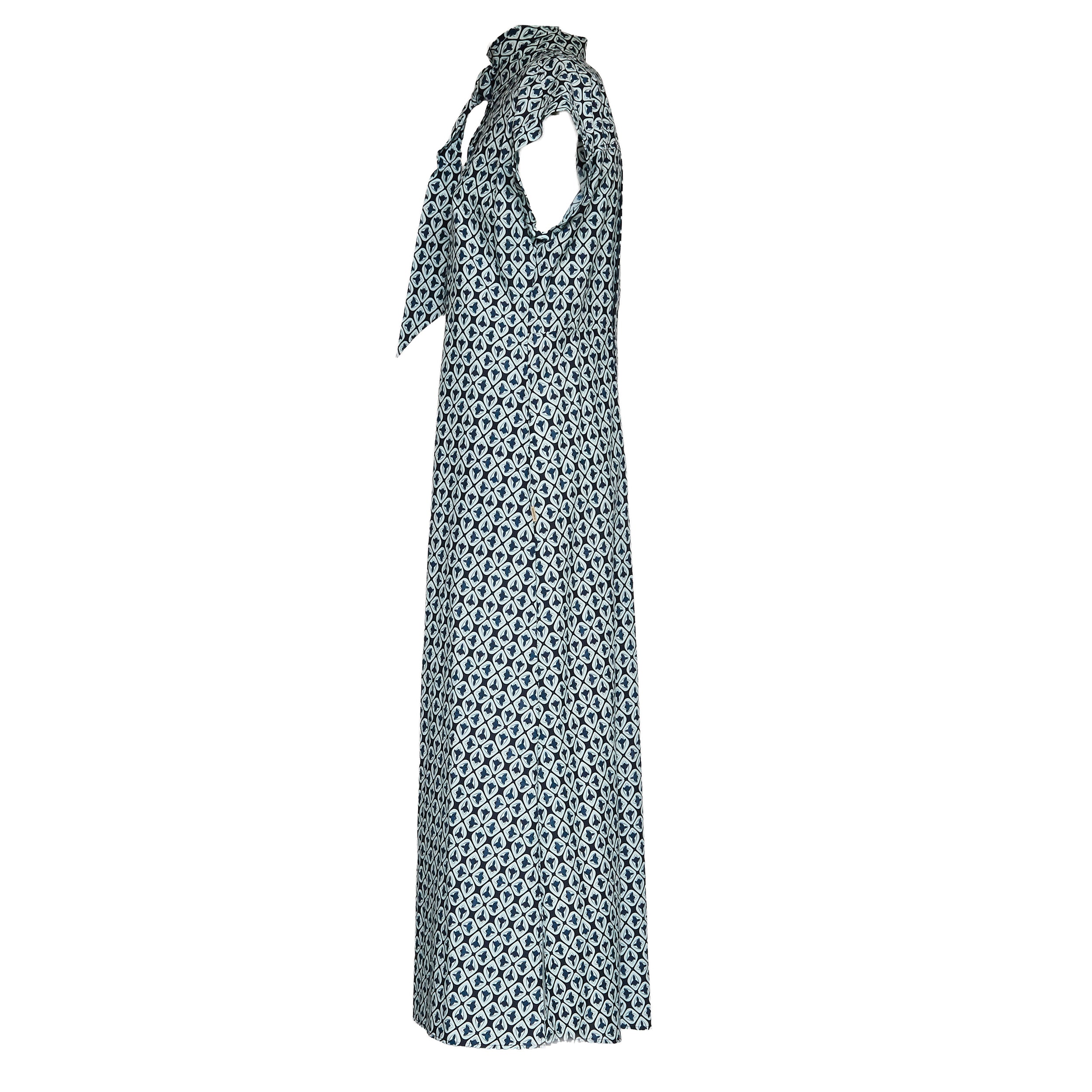 Cotton Viscose Chemisier Dress