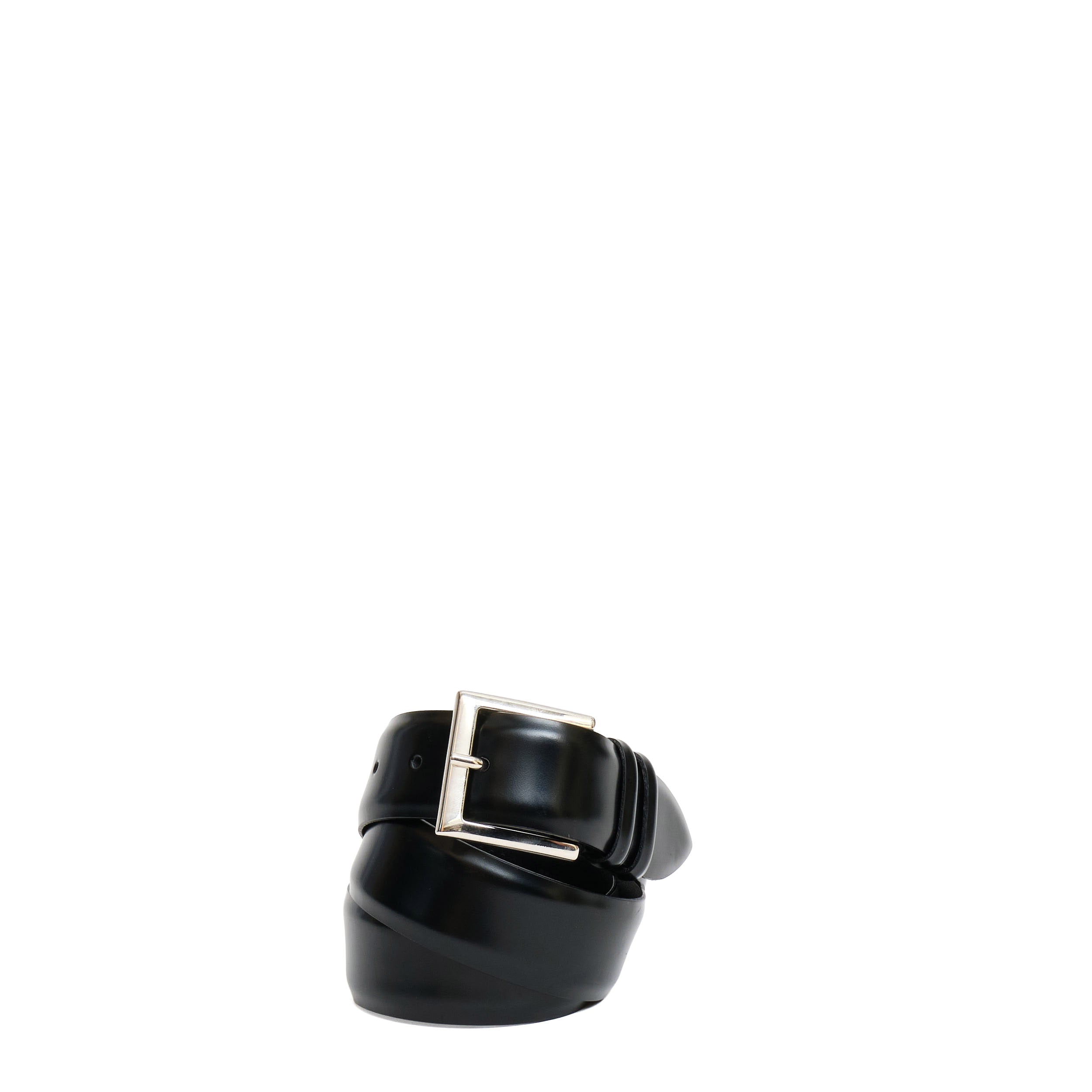 Cintura Classica Calf In Pelle 3,5 Cm