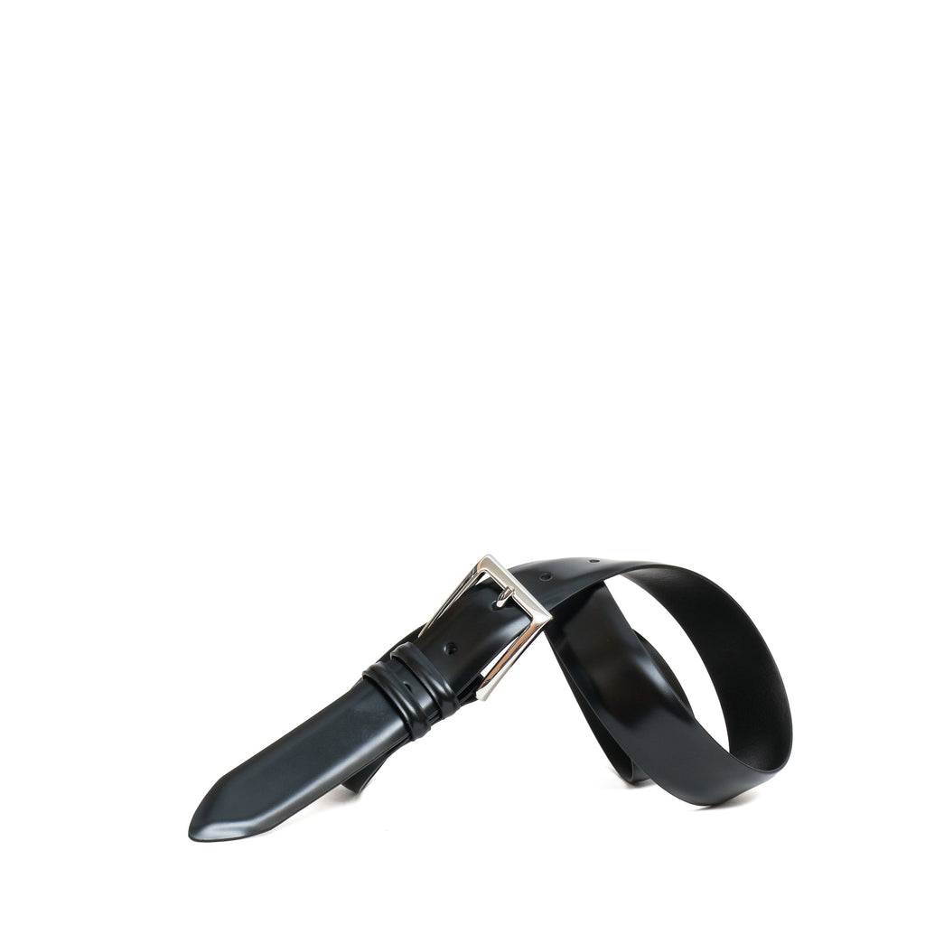 Cintura Classica Calf In Pelle 3 Cm