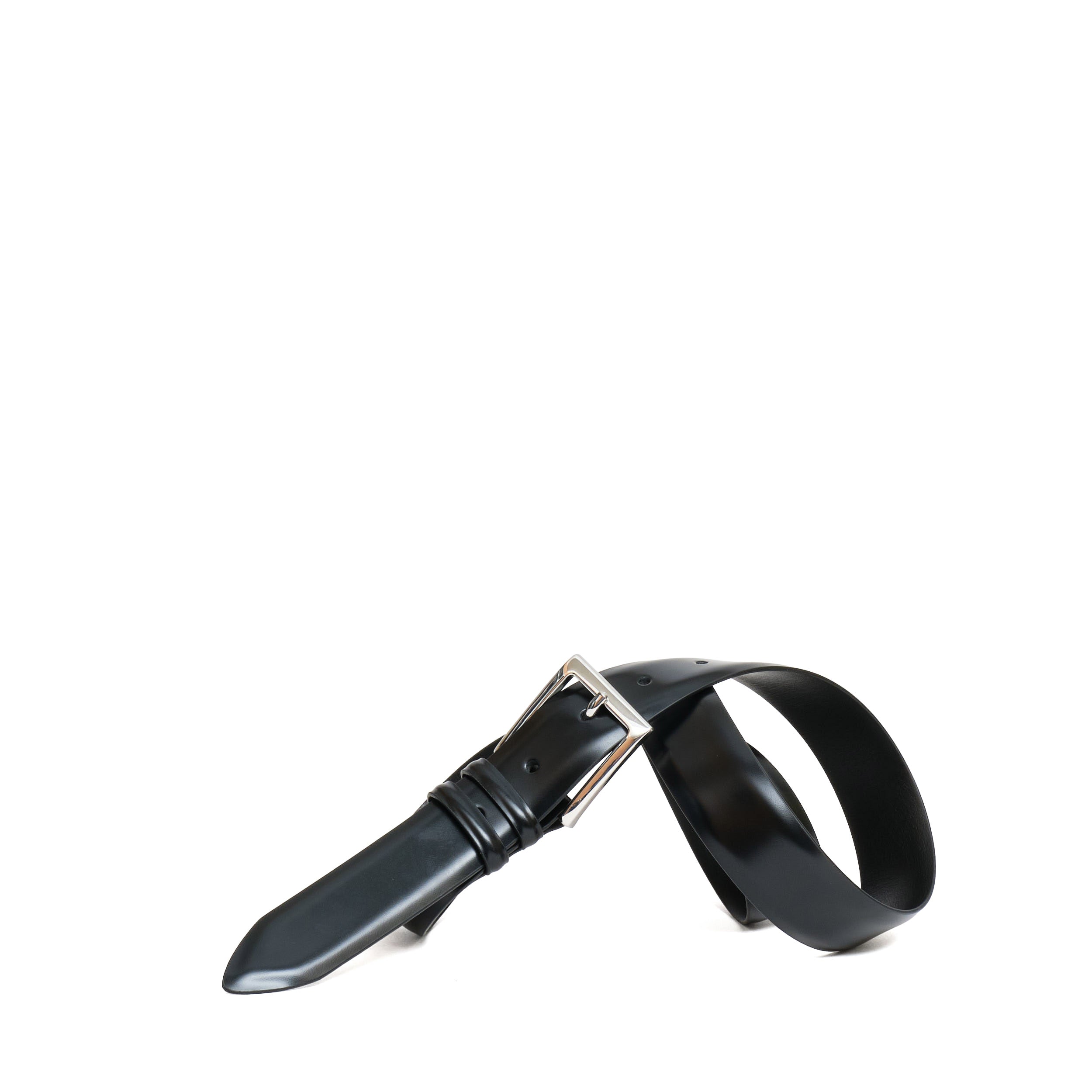 Cintura Classica Calf In Pelle 3 Cm