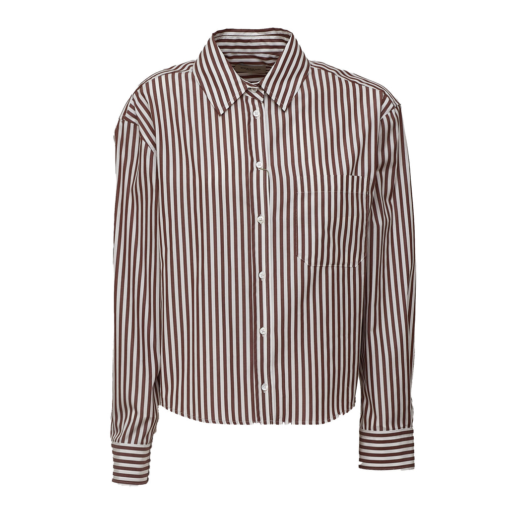 Camicia Panetto In Popeline Puro Cotone