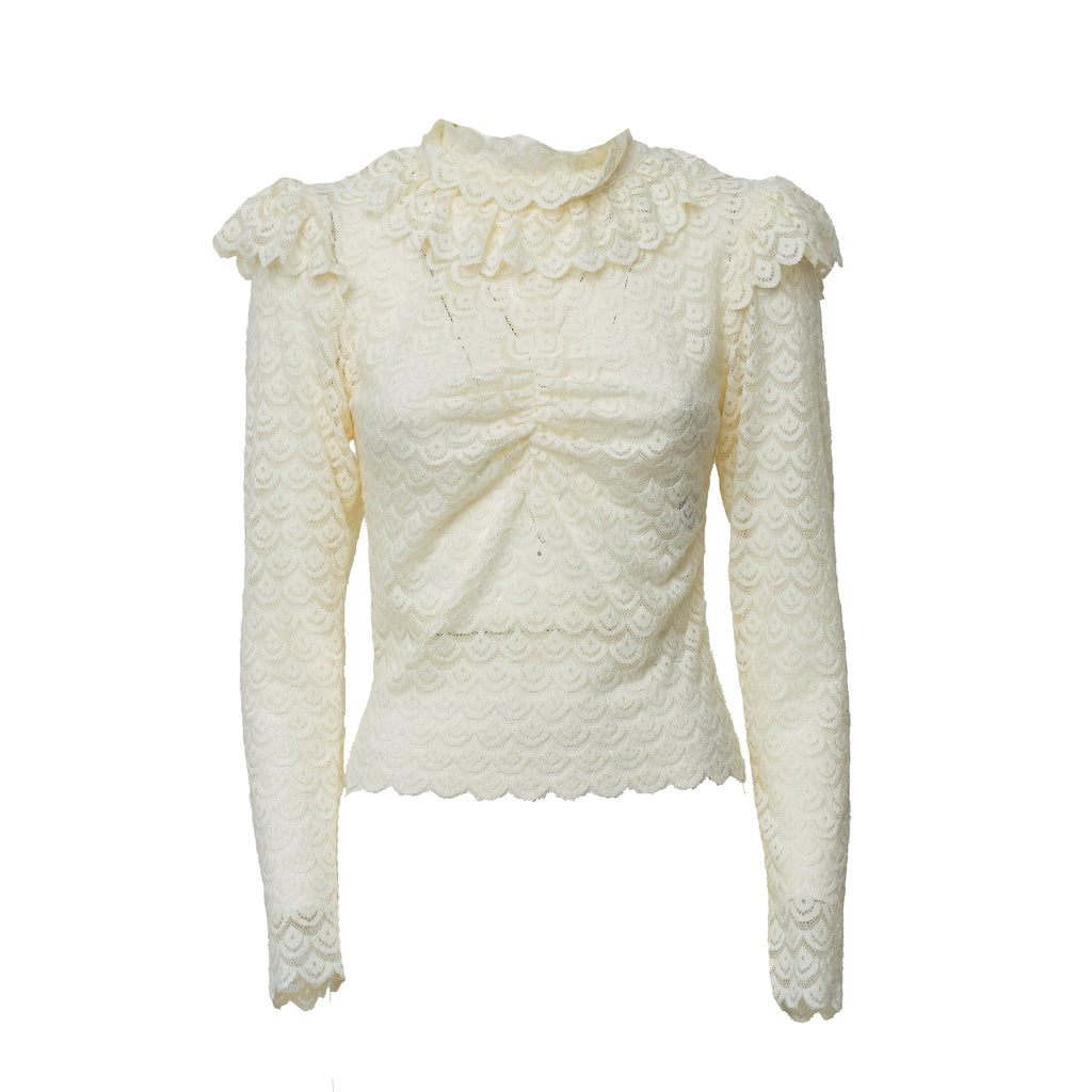 Off-White Long Sleeve Top