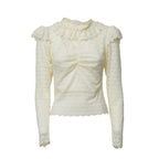 Off-White Long Sleeve Top