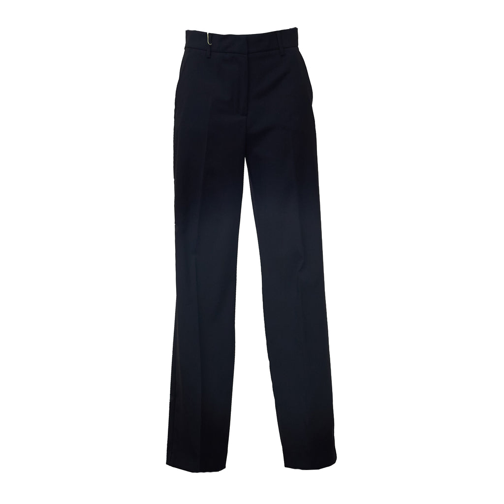 Pantaloni Lunghi Visivo Tela Pura Lana Natural Stetch