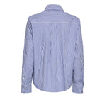 Camicia Cashine A Righe Con Cristalli