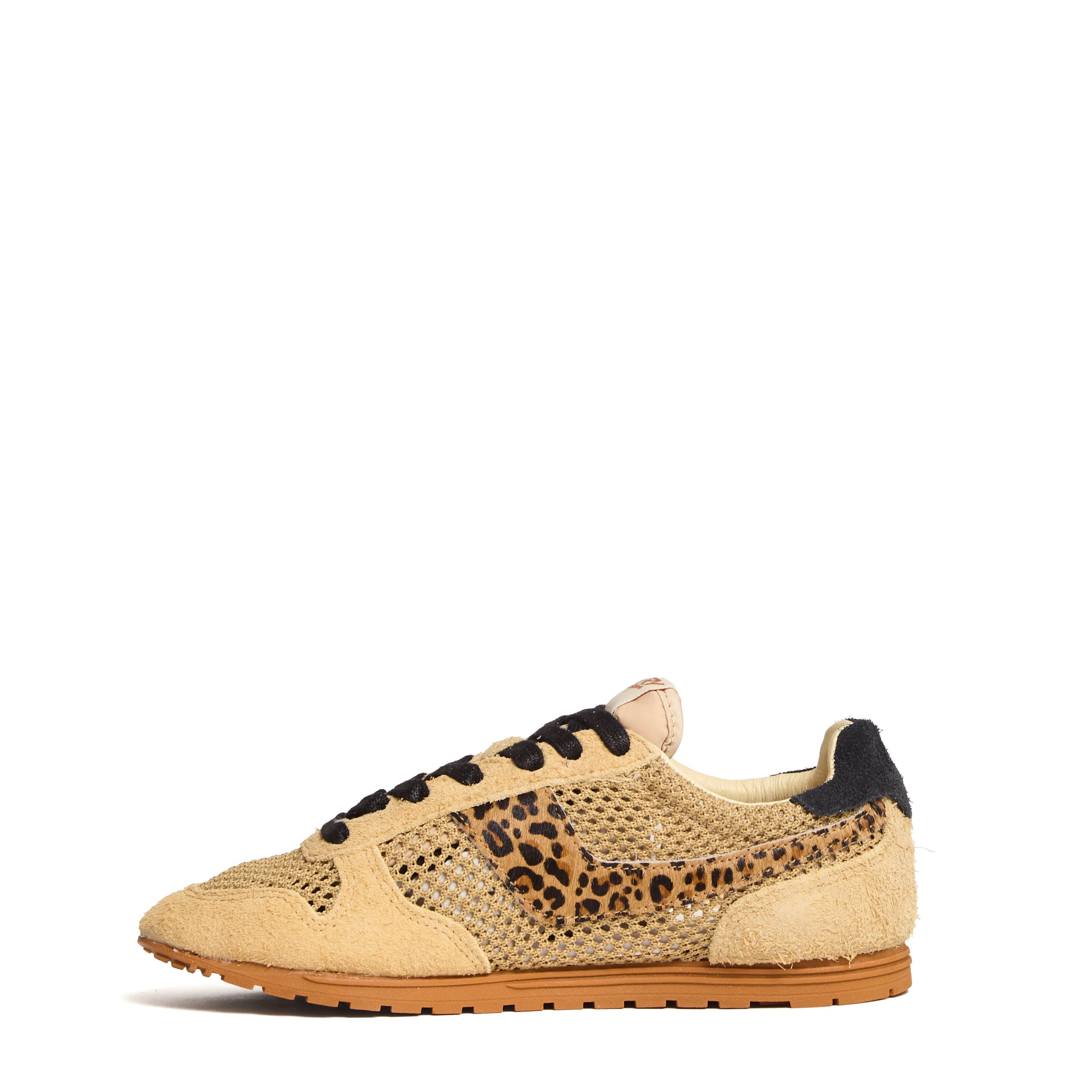 Sneakers Windspin In Suede Lavorato E Pelle