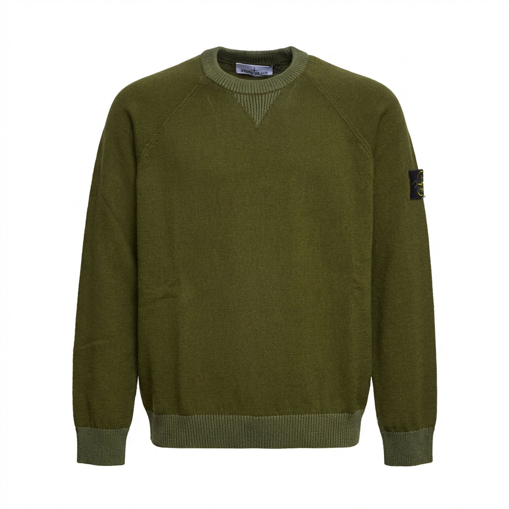 Maglia Girocollo Ribbed Cotton