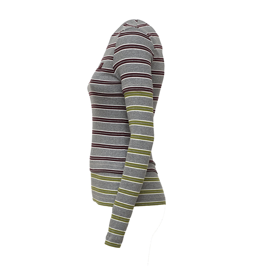 Soft Cotton Rib Long Sleeve Double Layer