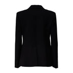 Blazer Lamine In Tela Pura Lana Natural Stretch