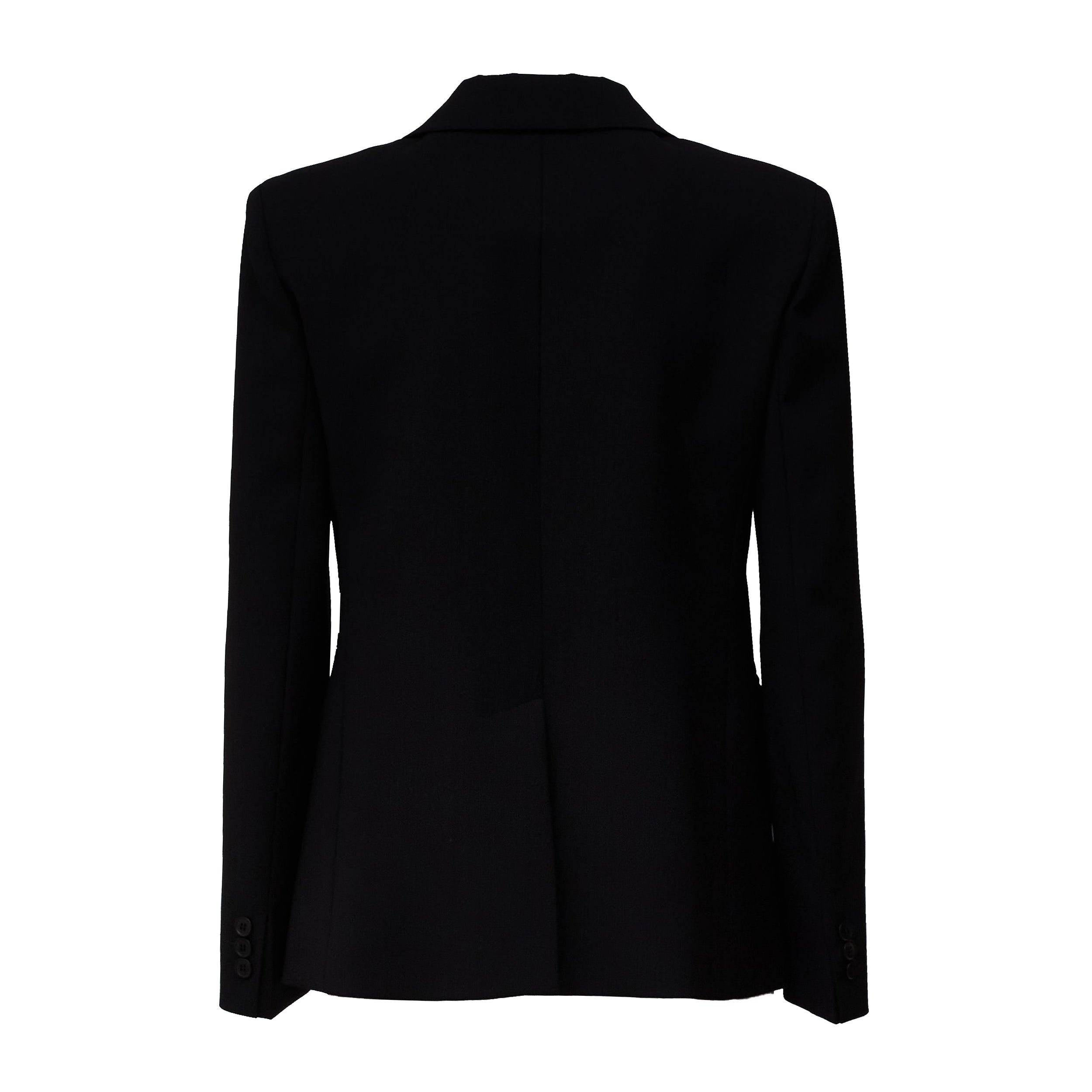 Blazer Lamine In Tela Pura Lana Natural Stretch