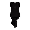 Top Jelani Senza Maniche Con Fiocco