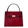 Lee Radziwill Haircalf Small Double Bag