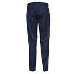 Pantaloni In Piquet Cotone, Lino