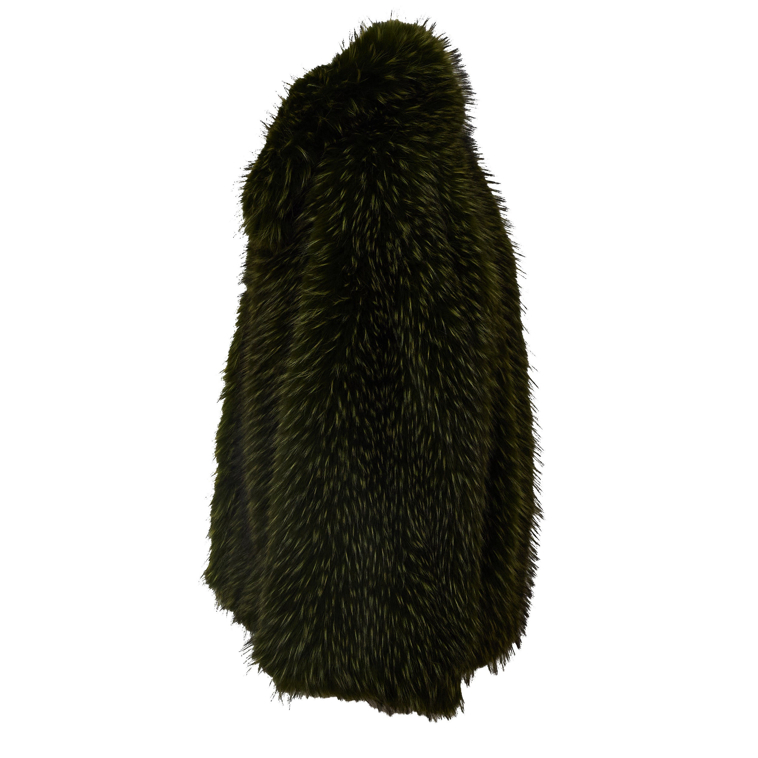 Kastanje Foax Fur Coat
