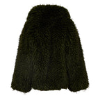 Kastanje Foax Fur Coat