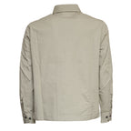 Organic Gabardine Zipped Lens Overshirt