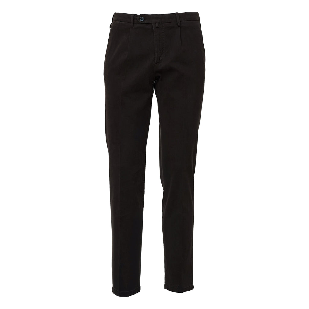 Pantaloni Una Pinces In Cotone Tencel Manopesca