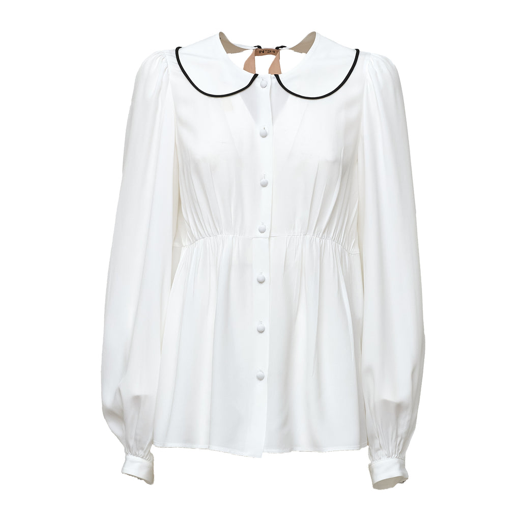 Camicia Con Bottone Gioiello