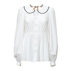 Camicia Con Bottone Gioiello