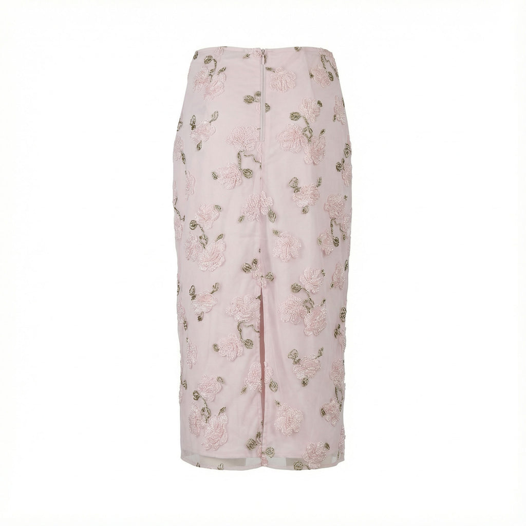 Tasha Sequin Midi Pencil Skirt