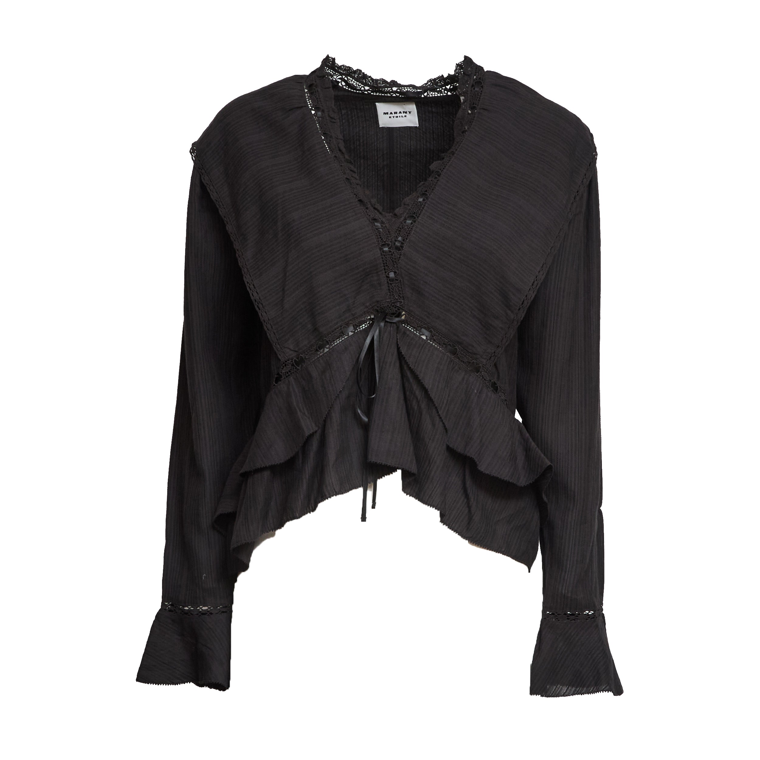 Damienne Frilly Gauze Top