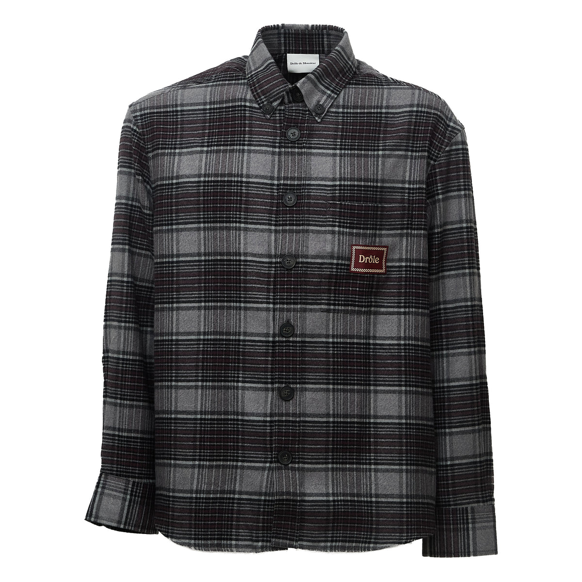 Boxy Flanel Checked Shirt