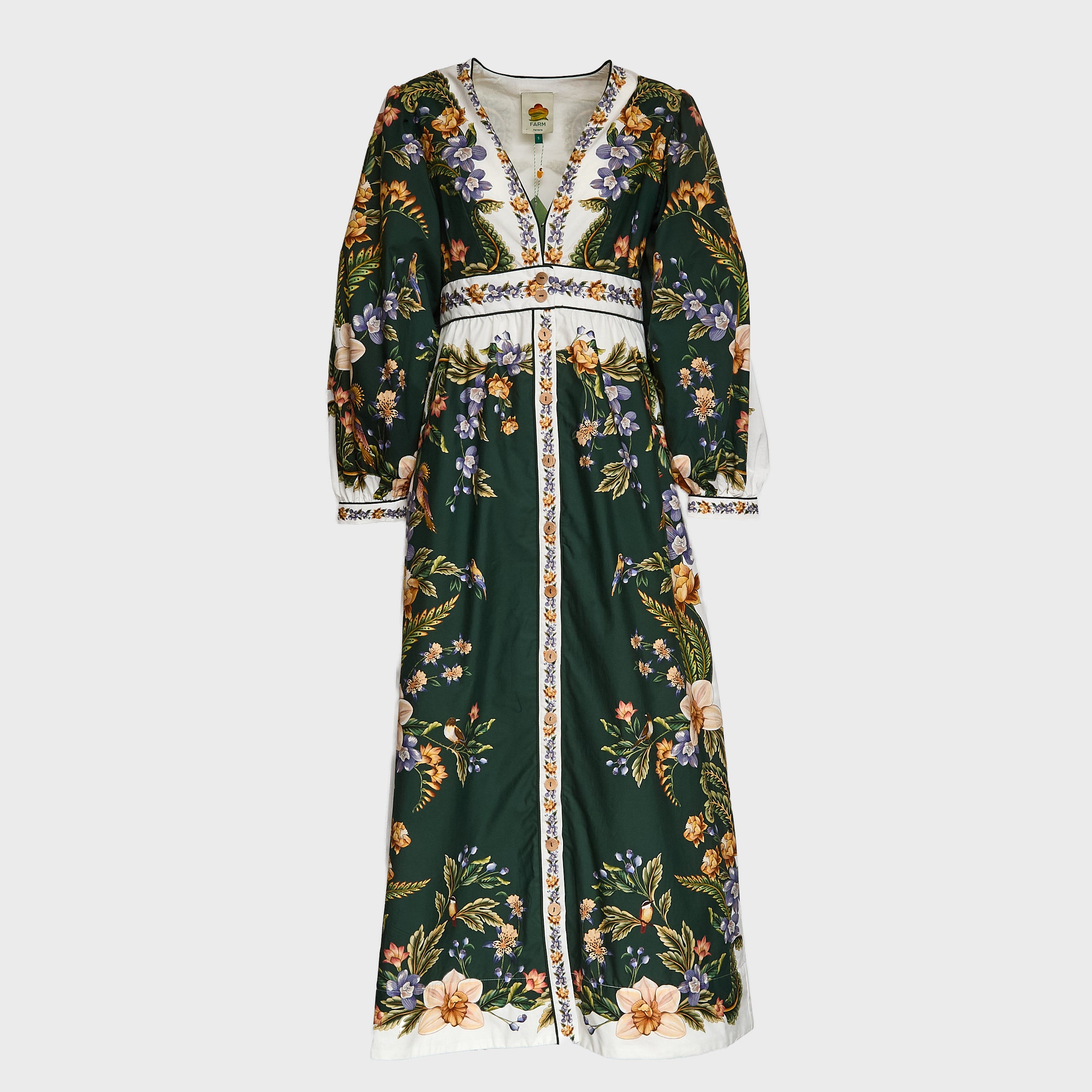 Nature Green Maxi Dress